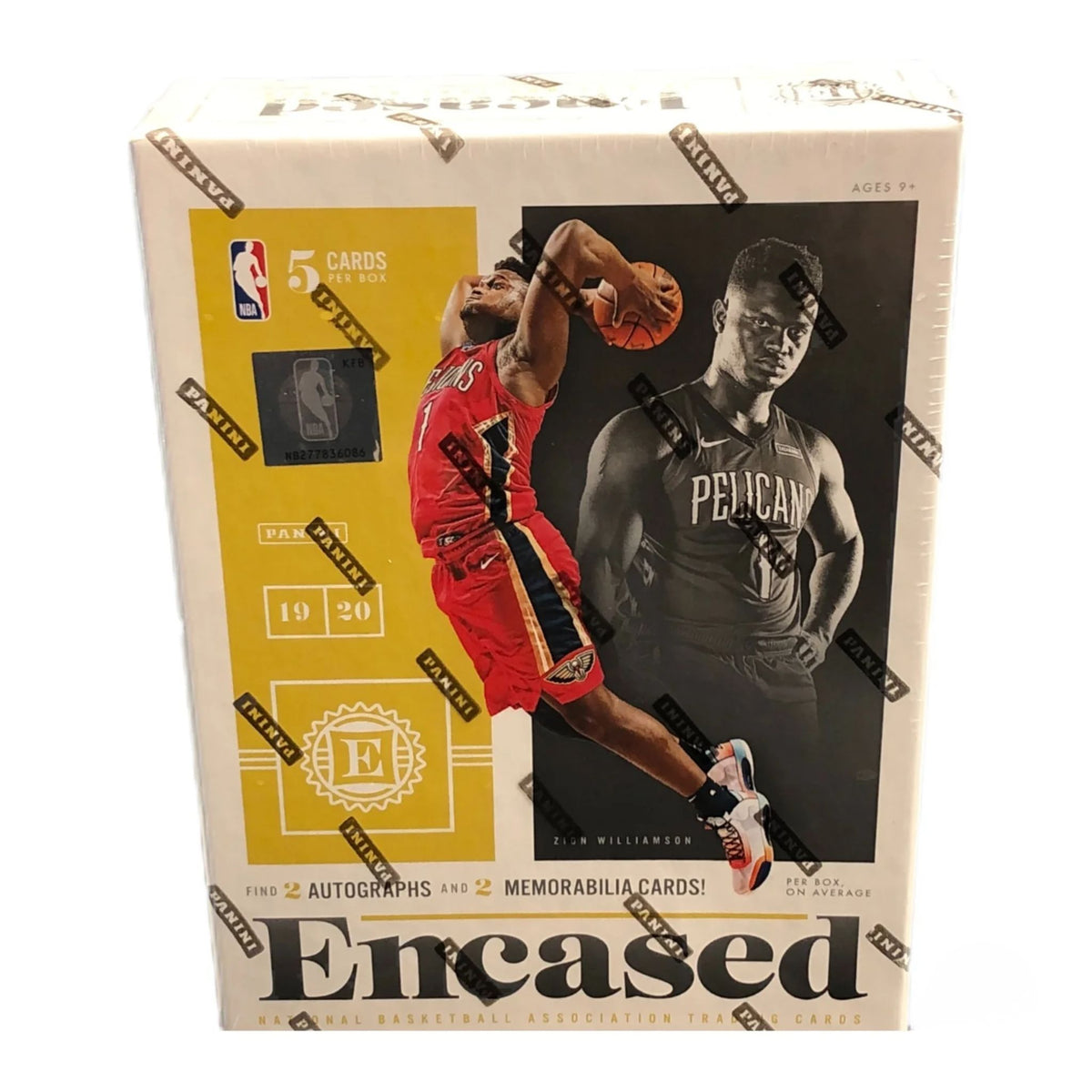 2019/20 Panini Encased Basketball Hobby Box - Trading Card Market