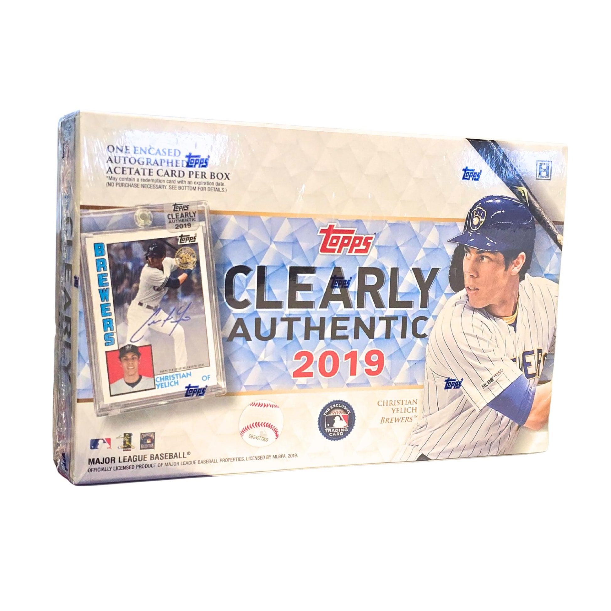 2019 Topps Clearly Authentic Baseball Hobby Box - Trading Card Market
