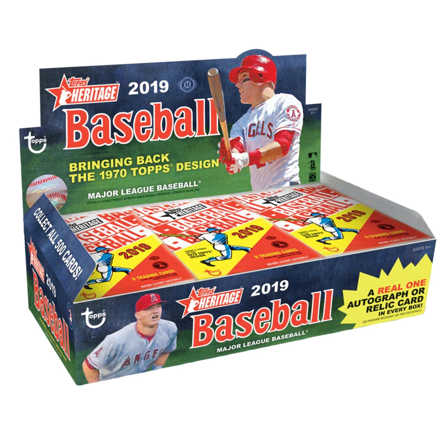 2019 Topps Heritage Baseball Hobby Box - Trading Card Market