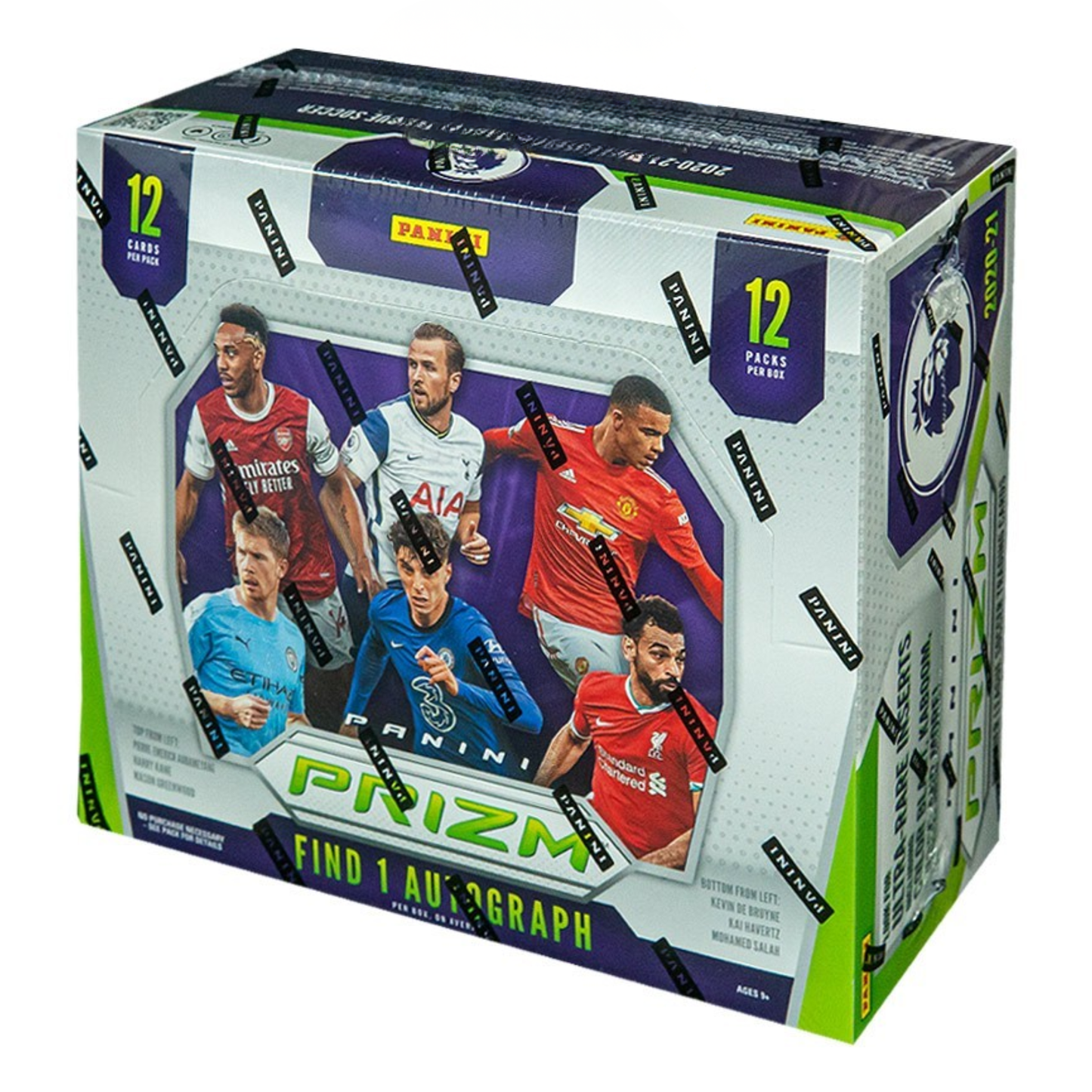 2020/21 Panini Prizm English Premier League Soccer Hobby Box - Trading Card Market