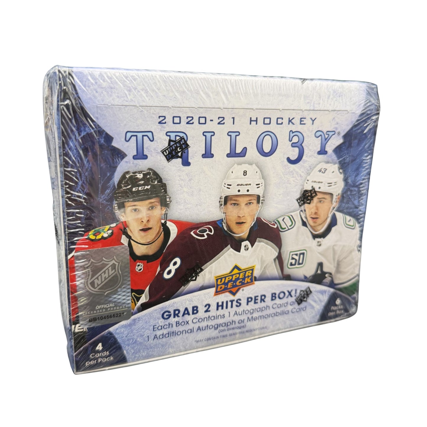 2020/21 Upper Deck Trilogy Hockey Hobby Box - Trading Card Market