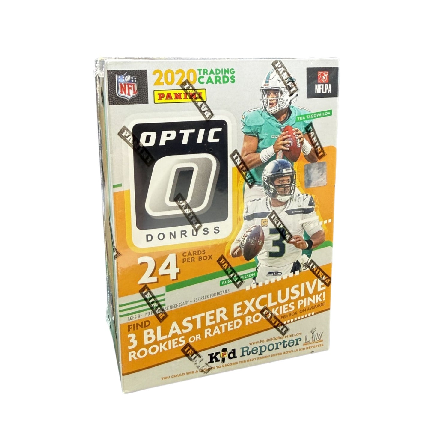 2020 Panini Donruss Optic Football Pink Parallels Blaster Box - Trading Card Market