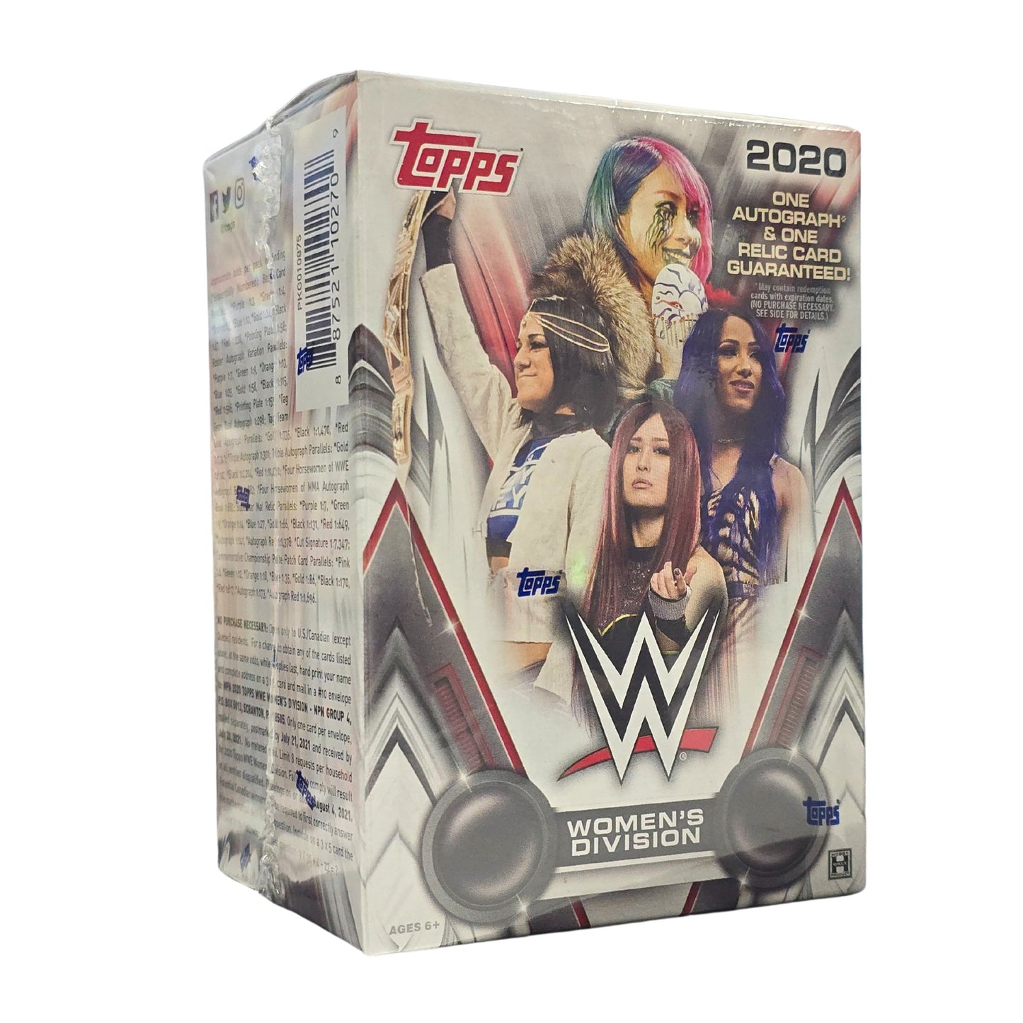 2020 Topps WWE Women's Division Wrestling Hobby Box - Trading Card Market
