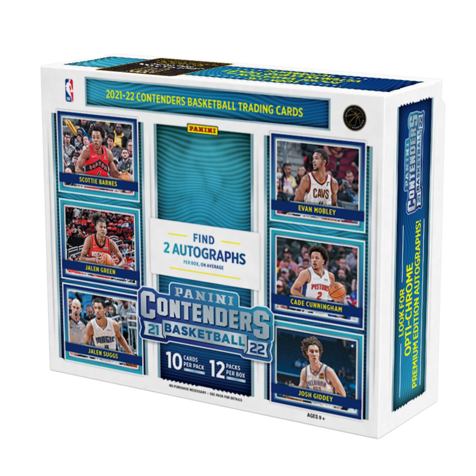 2021/22 Panini Contenders Basketball Hobby Box - Trading Card Market