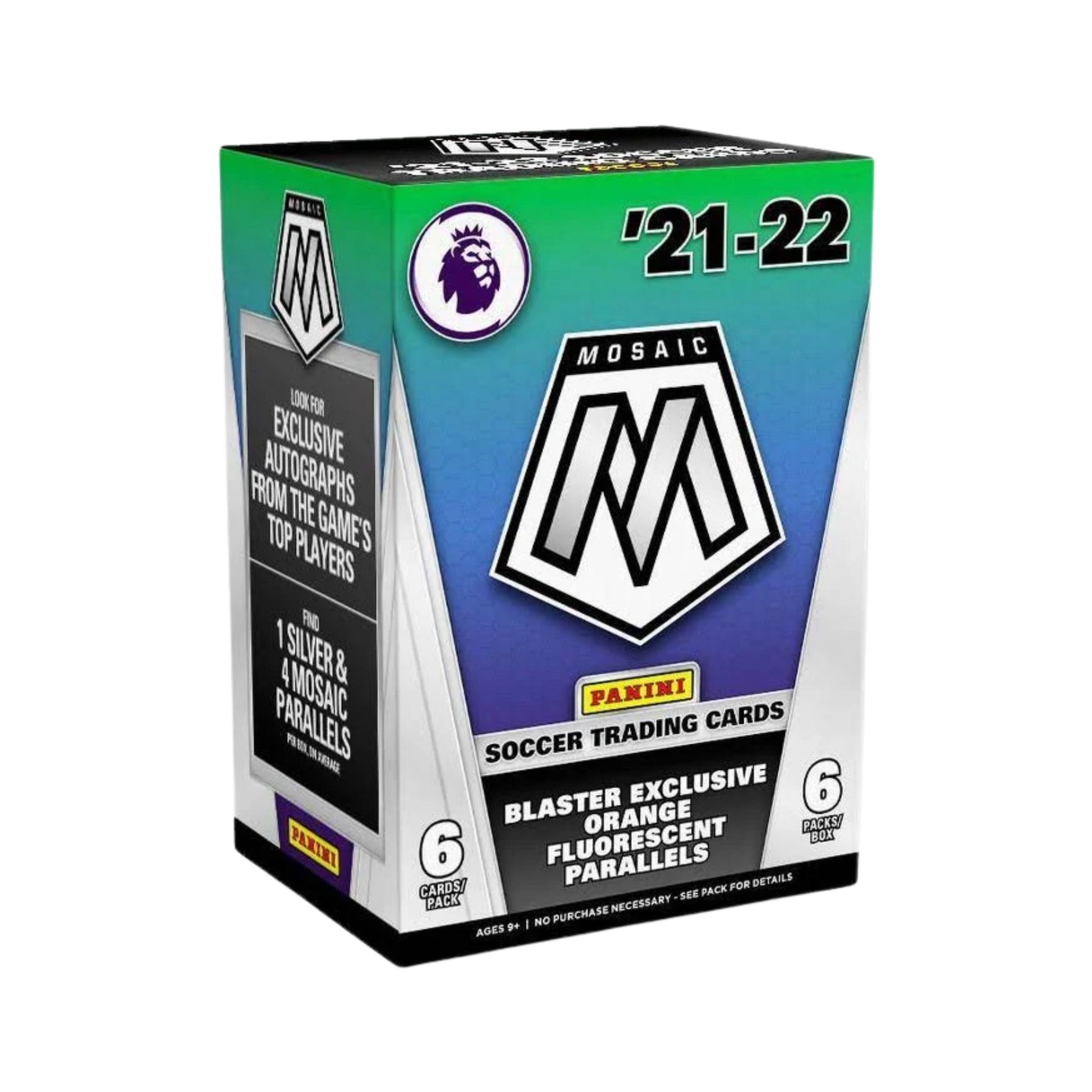 2021/22 Panini Mosaic Premier League Soccer Blaster Box - Trading Card Market