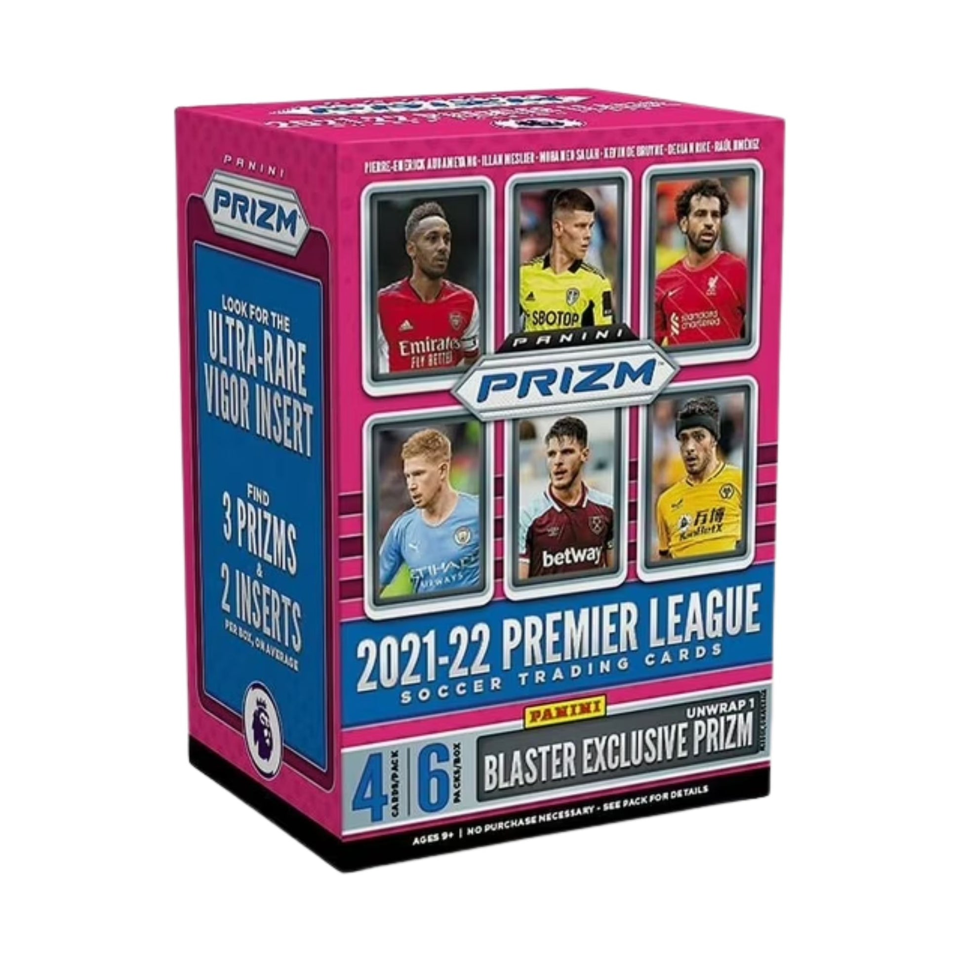 2021/22 Panini Prizm Premier League Soccer Blaster Box - Trading Card Market