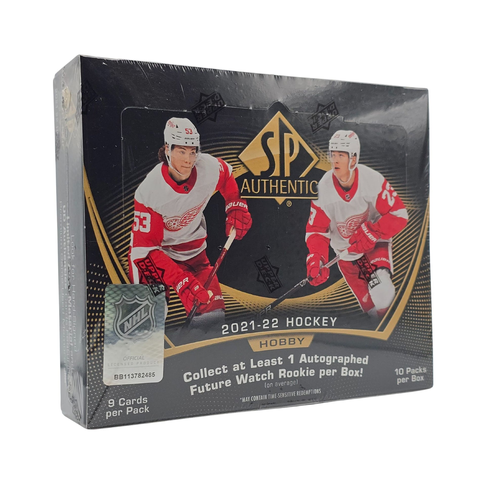 2021/22 Upper Deck SP Authentic Hockey Hobby Box - Trading Card Market