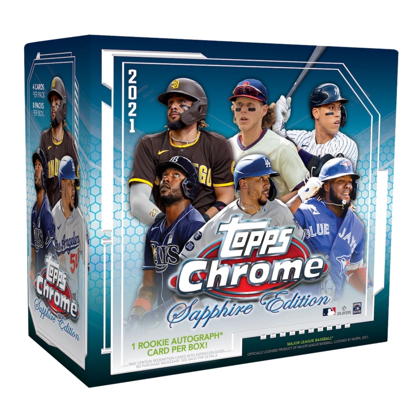 2021 Topps Chrome Sapphire Edition Baseball Box - Trading Card Market