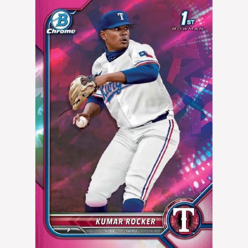 2022 Bowman Draft Sapphire Baseball Cards -  Kumar Rocker