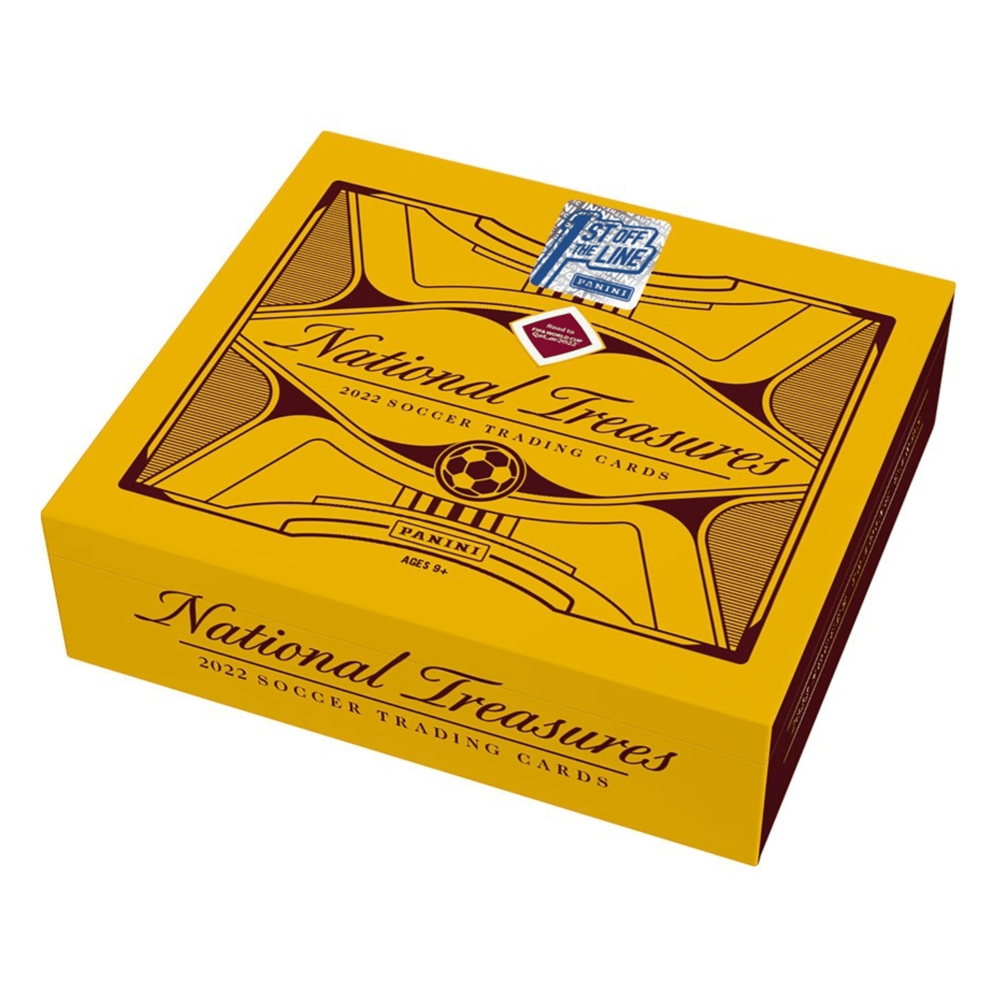 2022 Panini National Treasures FIFA World Cup Soccer FOTL Hobby Box - Trading Card Market