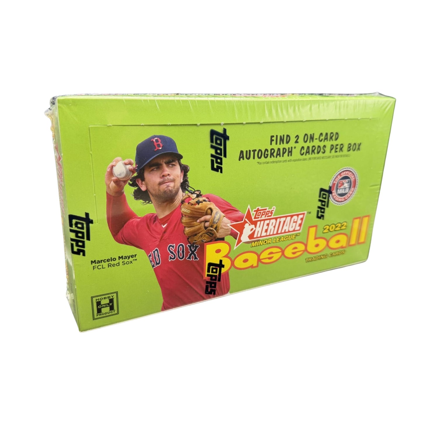 2022 Topps Heritage Minor League Baseball Hobby Box - Trading Card Market