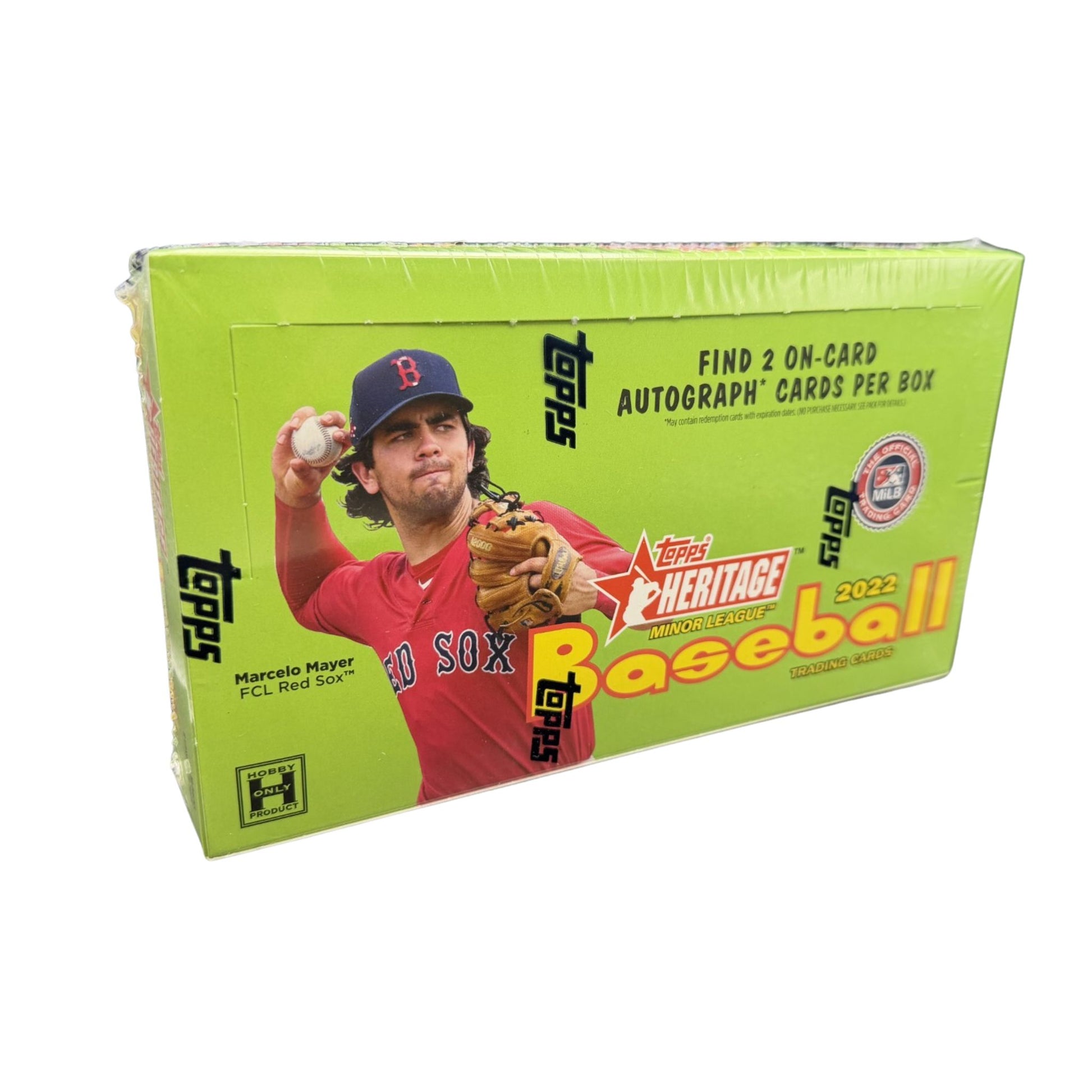 2022 Topps Heritage Minor League Baseball Hobby Box - Trading Card Market