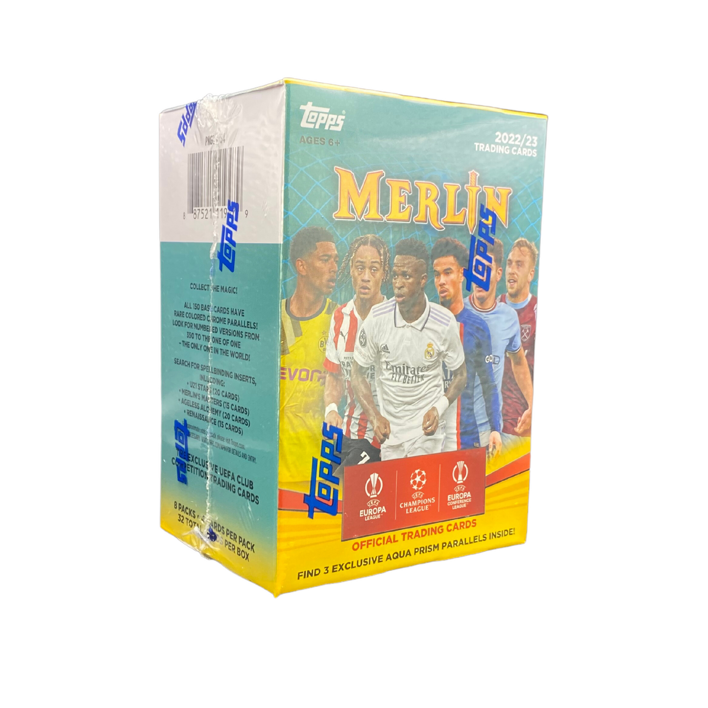 Topps UEFA 2021-22 Merlin Blaster Box Factory Sealed-In hotsell Hand! LOT OF 3