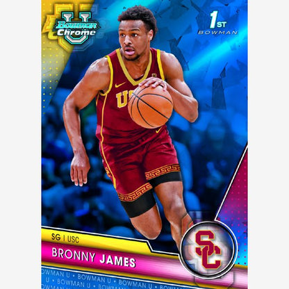 2023/24 Bowman University Chrome Basketball Sapphire Box - Trading Card Market