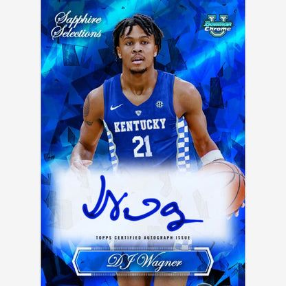 2023/24 Bowman University Chrome Basketball Sapphire Box - Trading Card Market