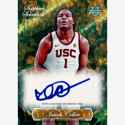 2023/24 Bowman University Chrome Basketball Sapphire Box - Trading Card Market