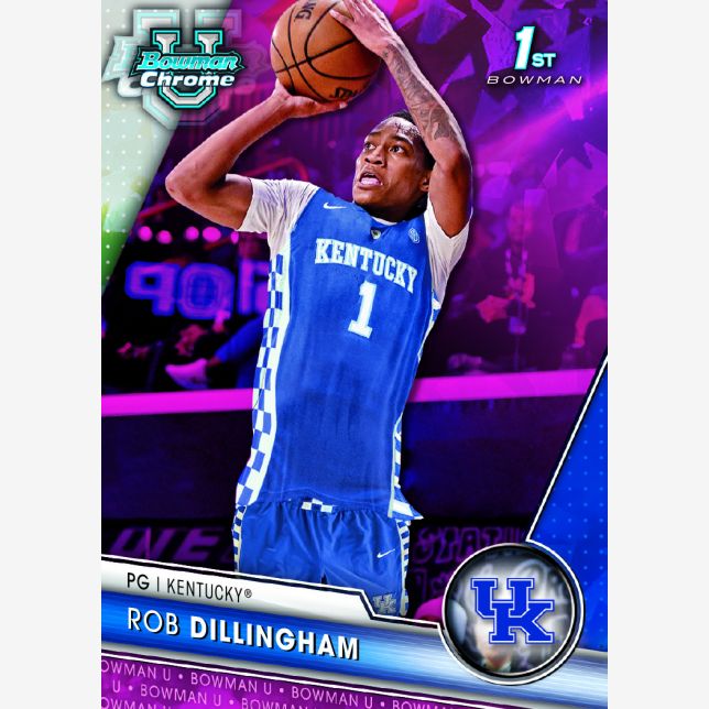 2023/24 Bowman University Chrome Basketball Sapphire Box - Trading Card Market