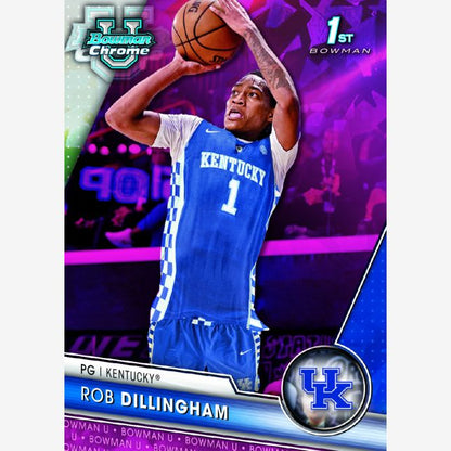 2023/24 Bowman University Chrome Basketball Sapphire Box - Trading Card Market