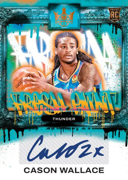 2023/24 Panini Court Kings Basketball  Cards_Cason Wallace_Fresh Paint