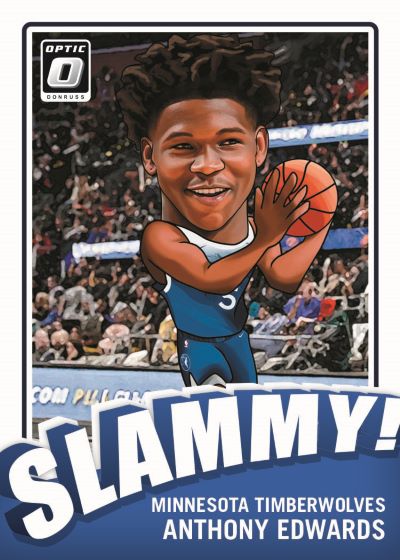 2023/24 Panini Donruss Optic Basketball Cards -  Anthony Edwards