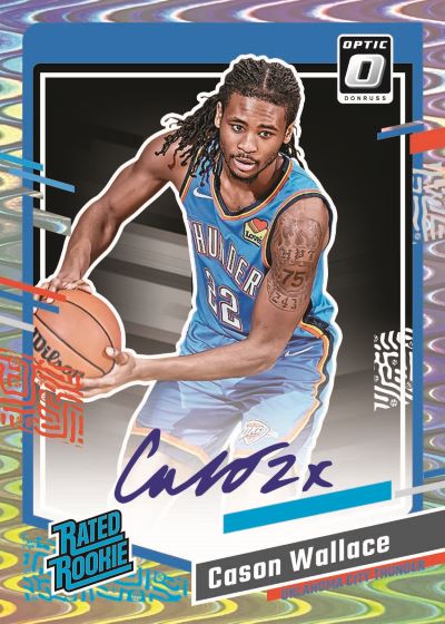 2023/24 Panini Donruss Optic Basketball Cards - Cason Wallace