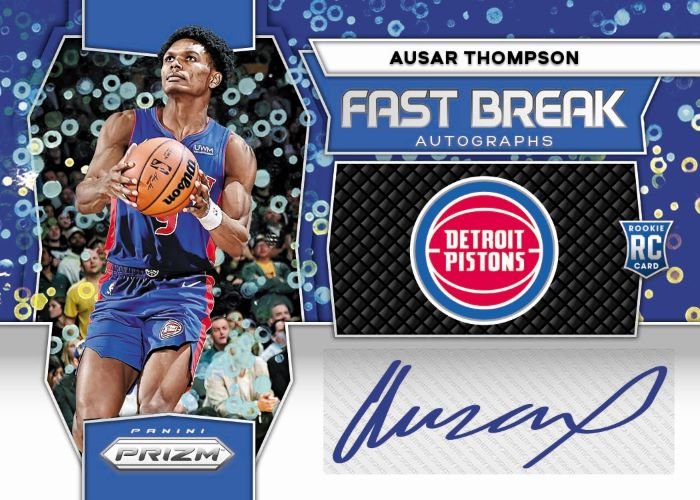 2023/24 Panini Prizm Basketball Fast Break Box - Trading Card Market