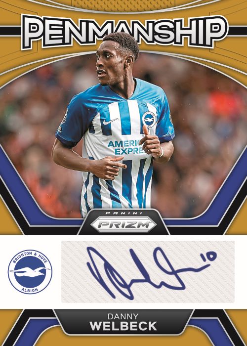 2023/24 Panini Prizm Premier League EPL Soccer Cards-Danny Welbeck Penmanship