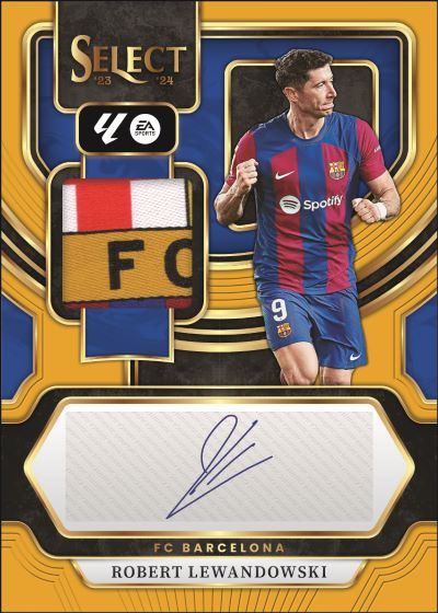 2023/24 Panini Select La Liga Soccer Cards - Robert Lewandowski