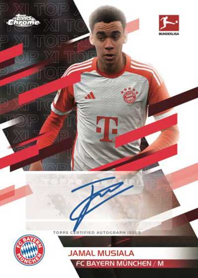 2023/24 Topps Chrome Bundesliga Soccer Cards - Jamal Musiala