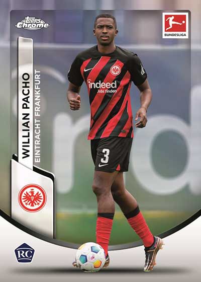 2023/24 Topps Chrome Bundesliga Soccer Cards - Willian Pacho