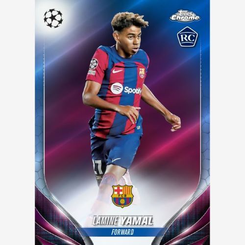 2023/24 Topps Chrome UEFA Club Competitions Soccer Hobby Box