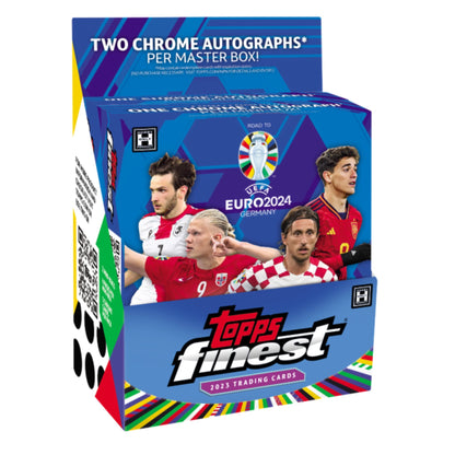 2023/24 Topps Finest Road to UEFA Euro Soccer Hobby Box