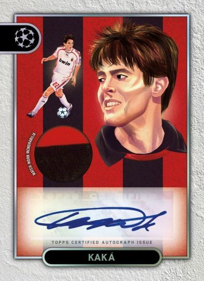 2023/24 Topps UEFA Club Competitions Museum Collection Soccer Cards - Kaka