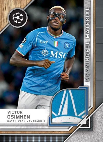 2023/24 Topps UEFA Club Competitions Museum Collection Soccer Cards - Victor Osimhen