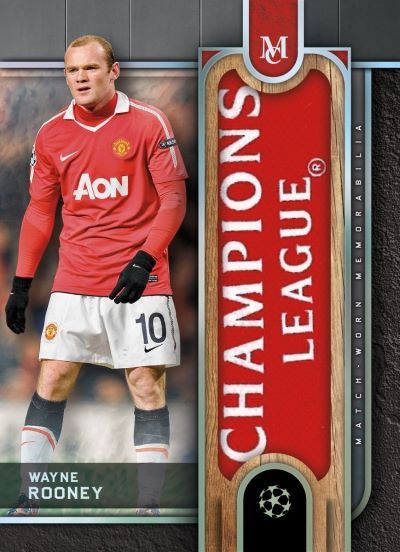 2023/24 Topps UEFA Club Competitions Museum Collection Soccer Cards - Wayne Rooney