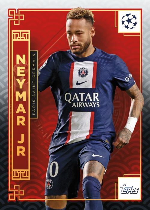 2023/24 Topps UEFA Club Competitions Soccer Cards - Neymar Jr_Lunar New Year