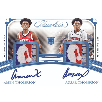 2023/24 Panini Flawless Basketball Cards - Amen Thompson_Ausar Thompson