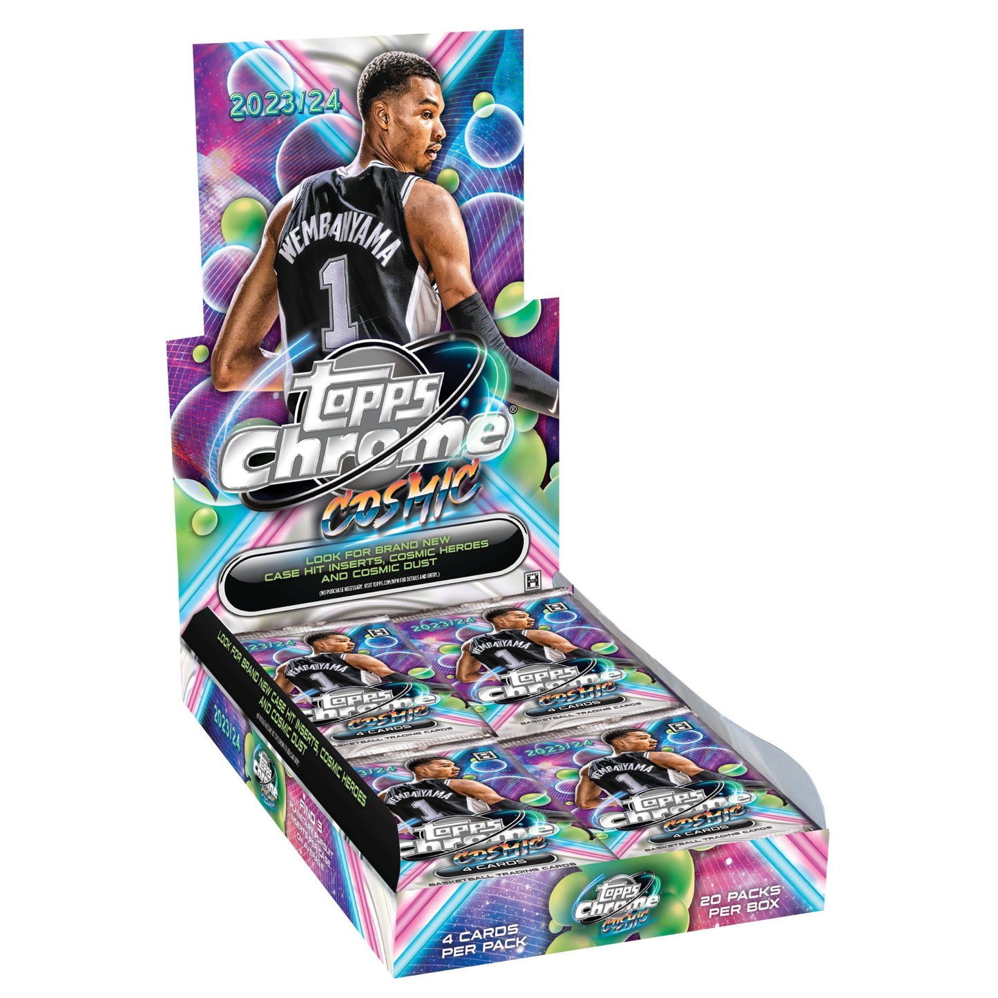 2023/24 Topps Cosmic Chrome Basketball Hobby Box - Trading Card Market