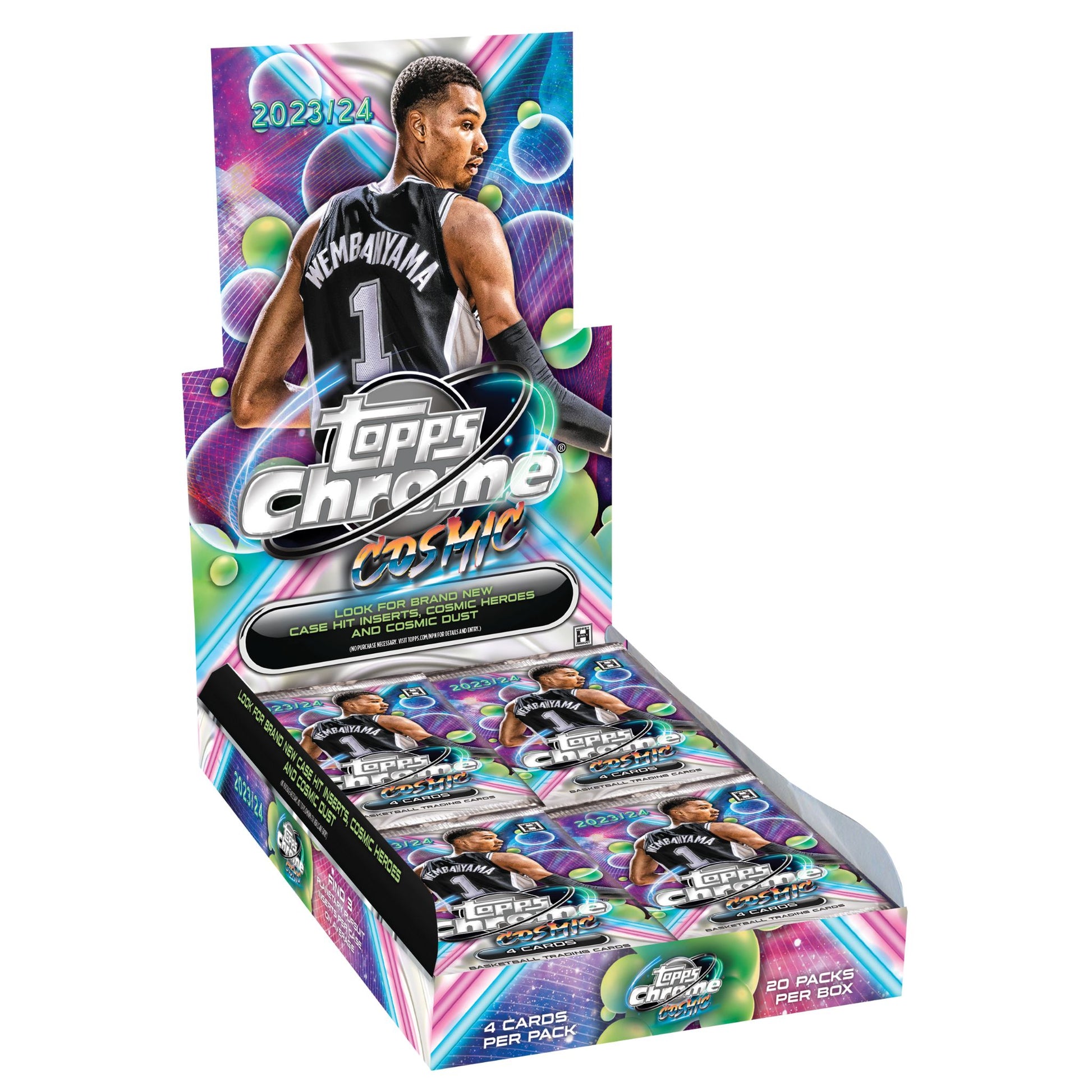 2023/24 Topps Cosmic Chrome Basketball Hobby Box - Trading Card Market