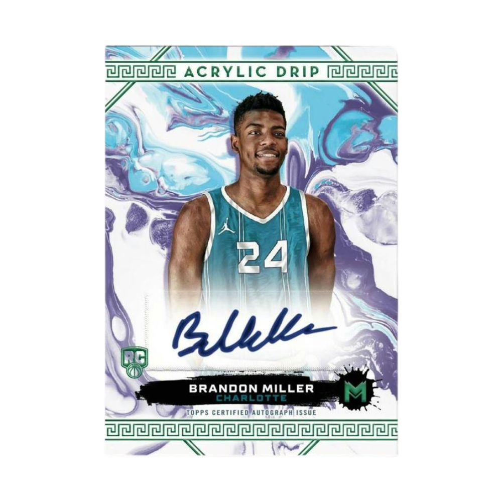 2023-24 Topps Motif Basketball Cards - Brandon Miller