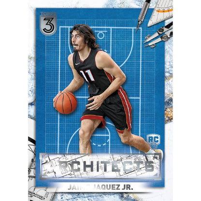 2023/24 Topps Three Basketball Cards-Jaime Jaquez