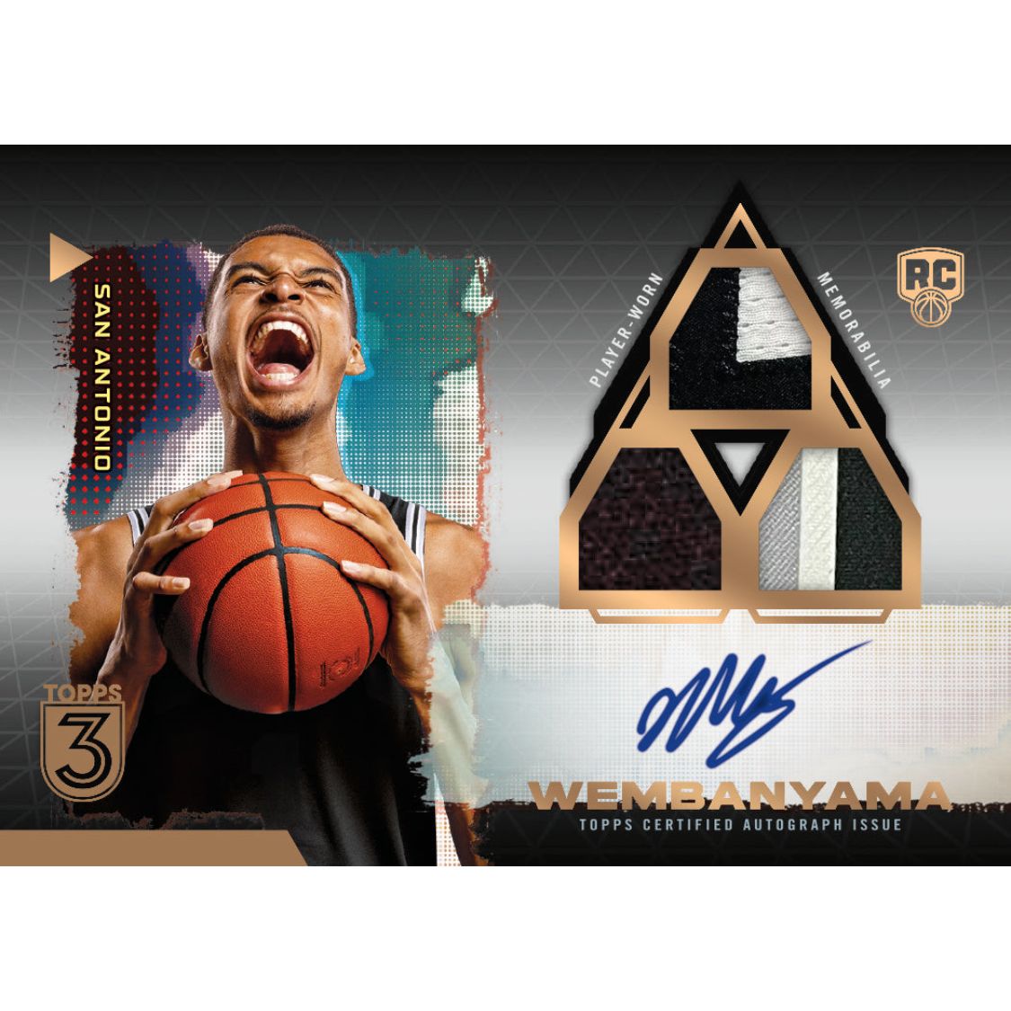 2023/24 Topps Three Basketball Hobby Box