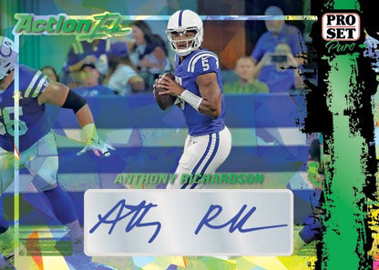 2023 Leaf Pro Set Pure Football Cards-Anthony Richardson