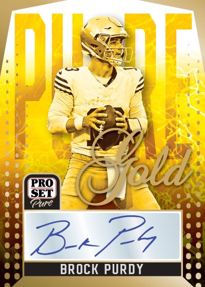 2023 Leaf Pro Set Pure Football Cards-Brock Purdy