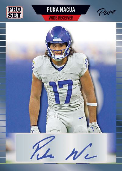 2023 Leaf Pro Set Pure Football Cards-Puka Nacua