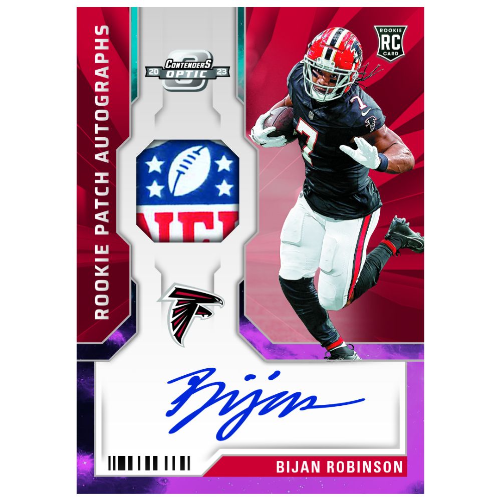 2023 Panini Contenders Optic Football Cards - Bijan Robinson