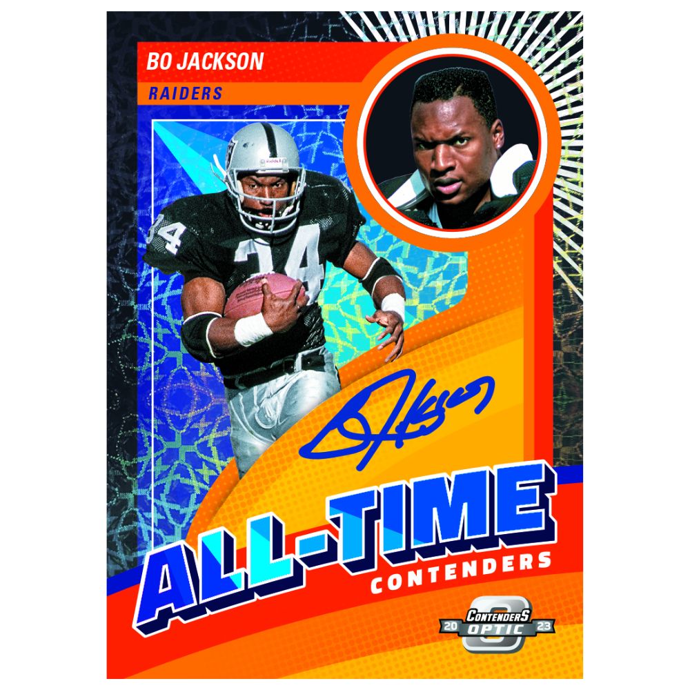 2023 Panini Contenders Optic Football Cards - Bo Jackson