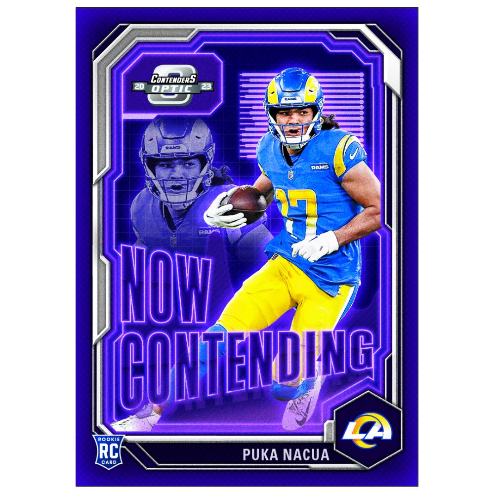 2023 Panini Contenders Optic Football Cards - Puka Nacua