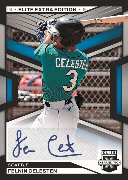 2023 Panini Elite Extra Edition Baseball Cards-Felnin Celesten Auto