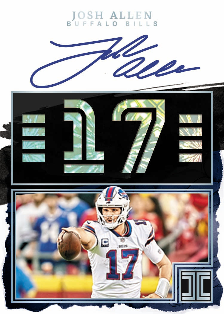 2023 Panini Impeccable Football Cards-Josh Allen Auto